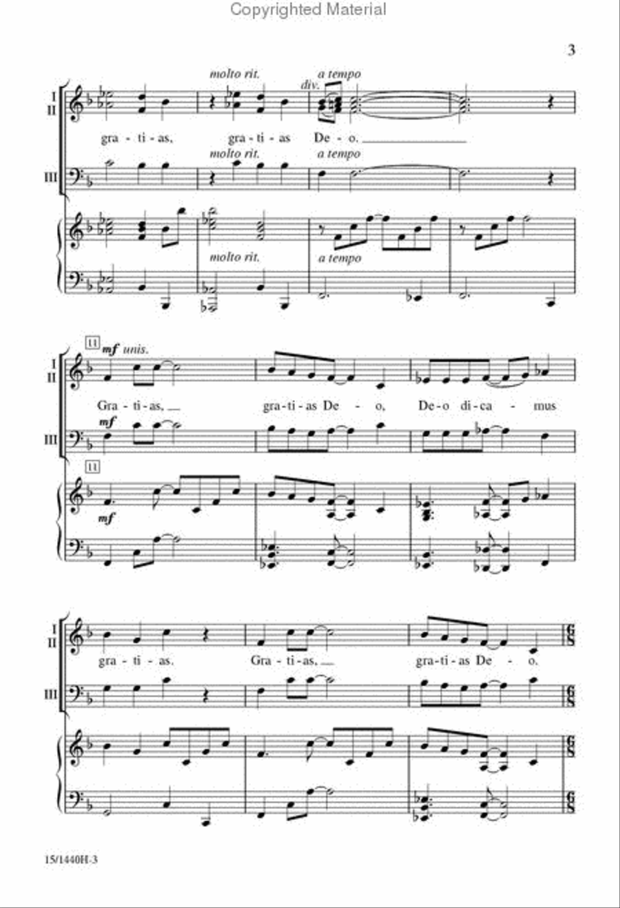 Gratias Deo 3-Part scores gallery preview page 3