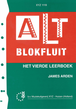 Book cover for Altblokfluit 4