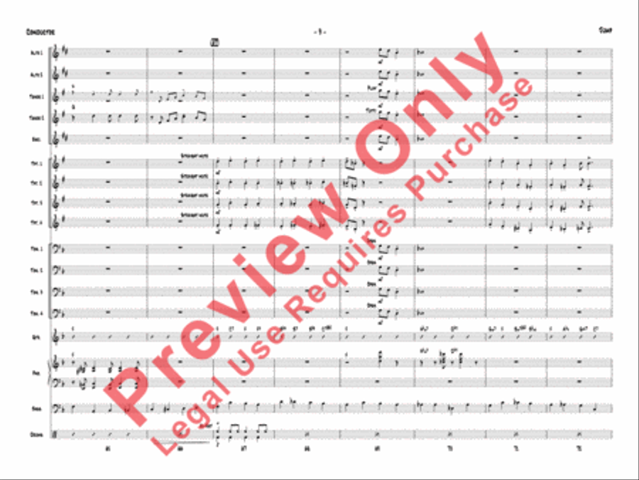 Jump Jazz Ensemble scores gallery preview page 12