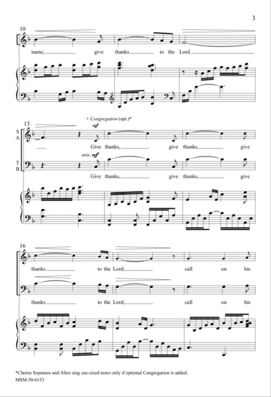 Give Thanks 4-Part scores gallery preview page 3