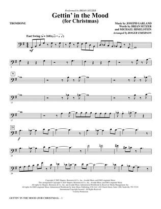 Gettin' in the Mood (For Christmas) (arr. Roger Emerson) - Trombone