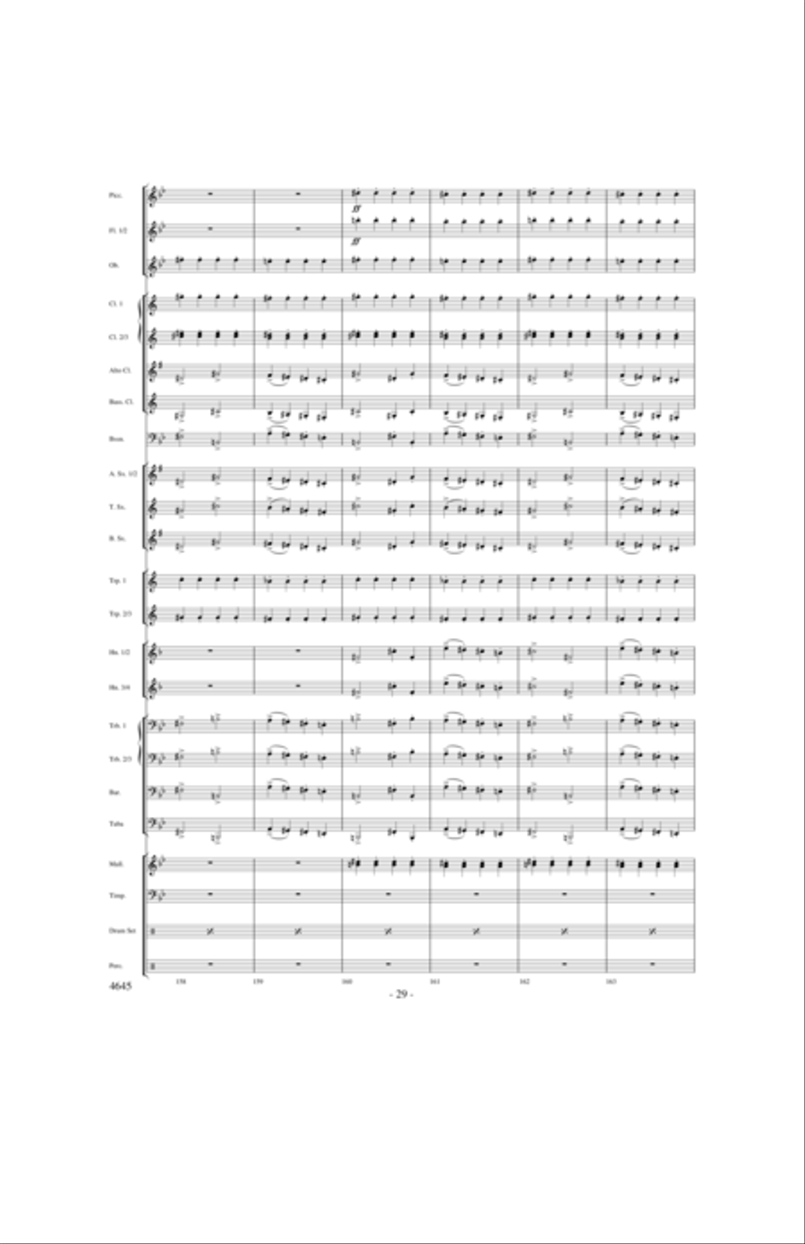 New York: 1927 New York: 1927 Concert Band scores gallery preview page 28