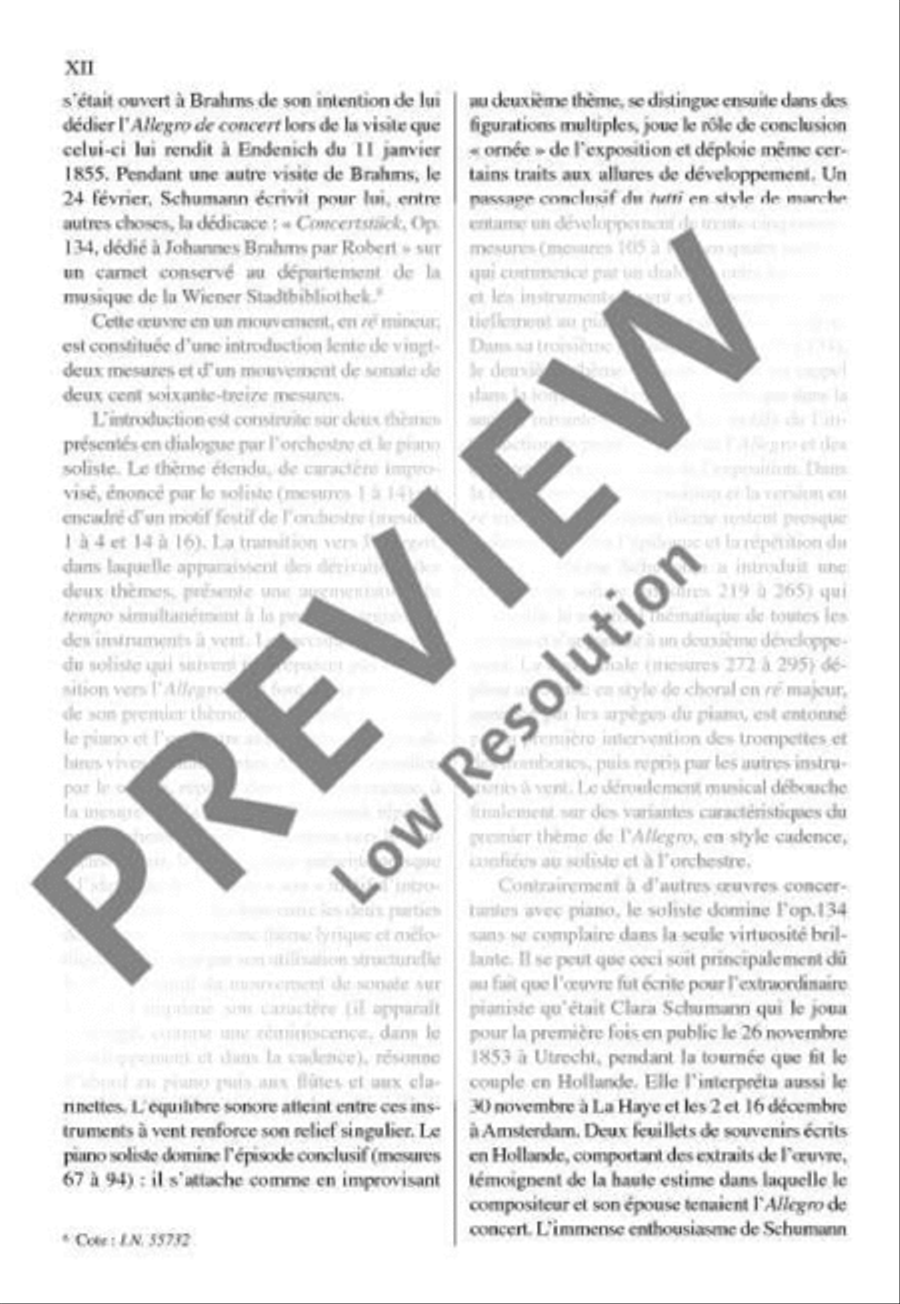 Concert Allegro with Introduction D minor Orchestra scores gallery preview page 11