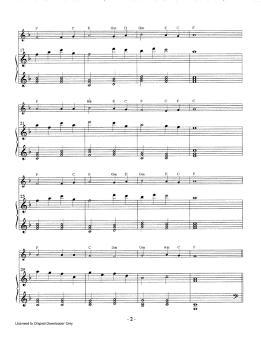Hymn Accompaniments for All Harpists Volume 2 Handbell Choir scores gallery preview page 6