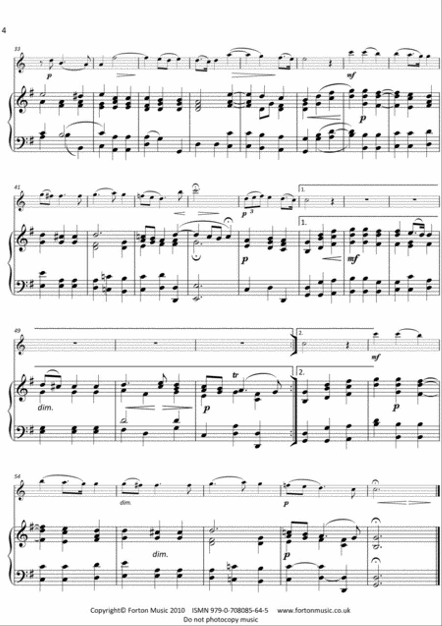 Solos for Alto Flute Book 2 Flute Solo scores gallery preview page 4