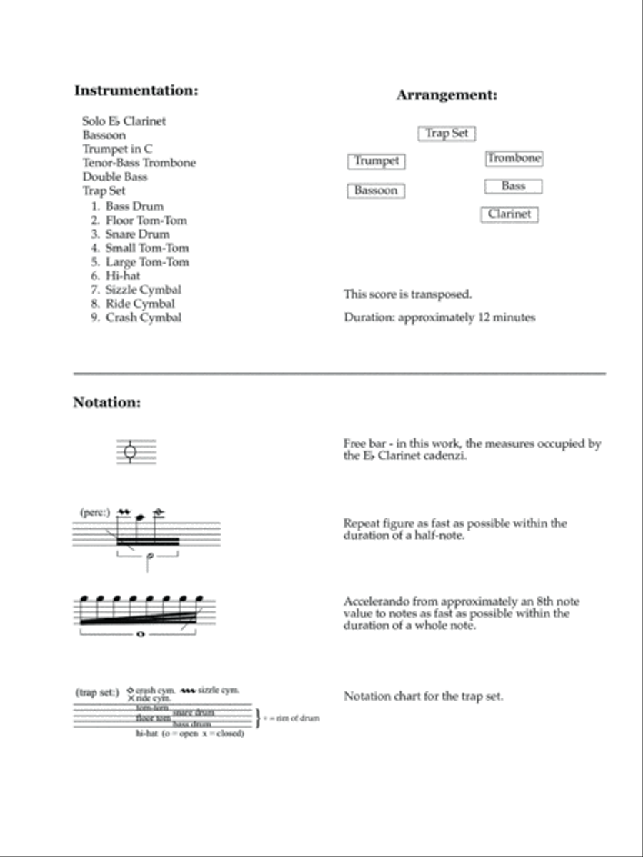 Concerto for Piccolo Clarinet Small Ensemble scores gallery preview page 3