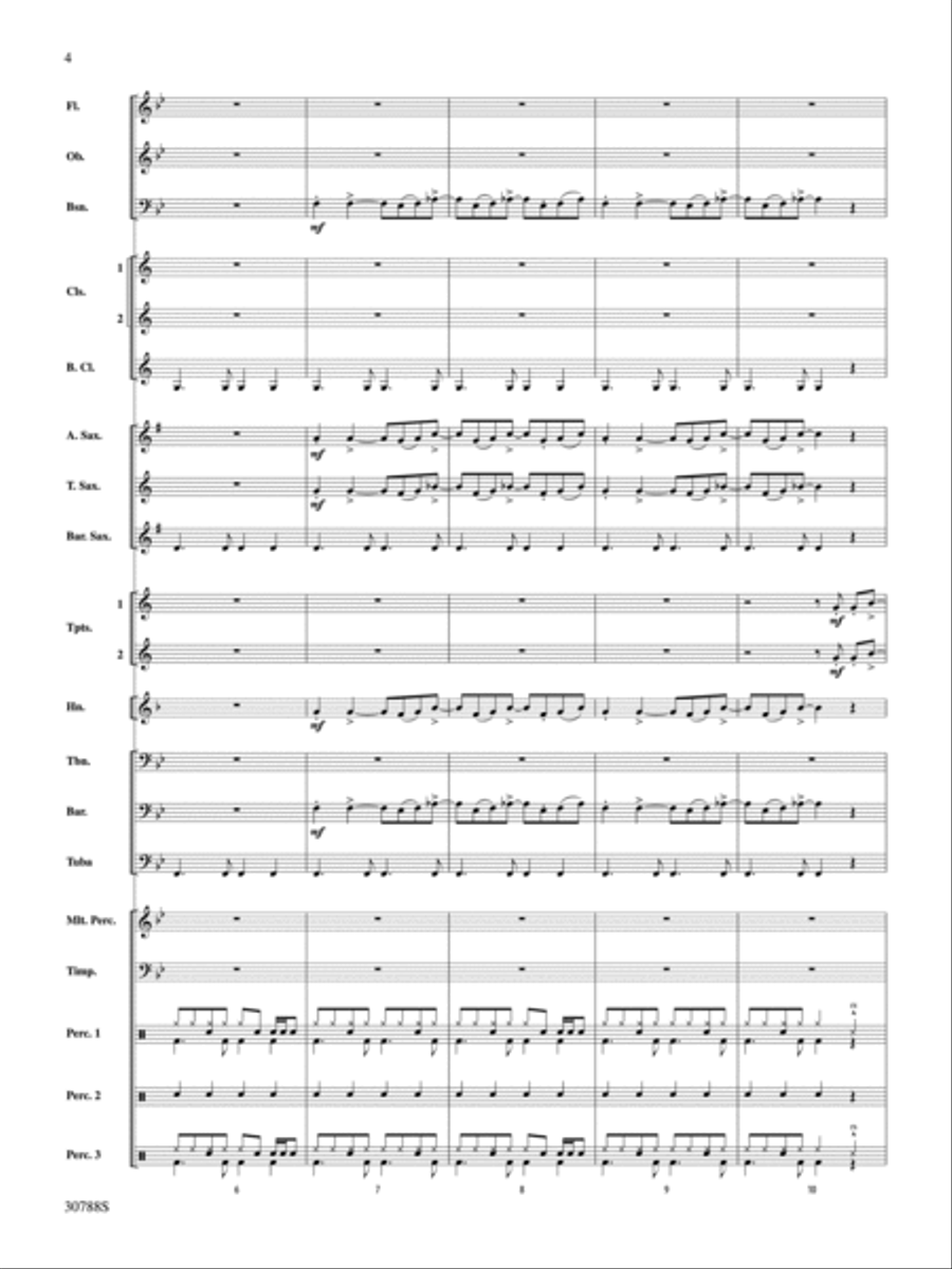 Selections from The Rolling Stones Concert Band scores gallery preview page 3