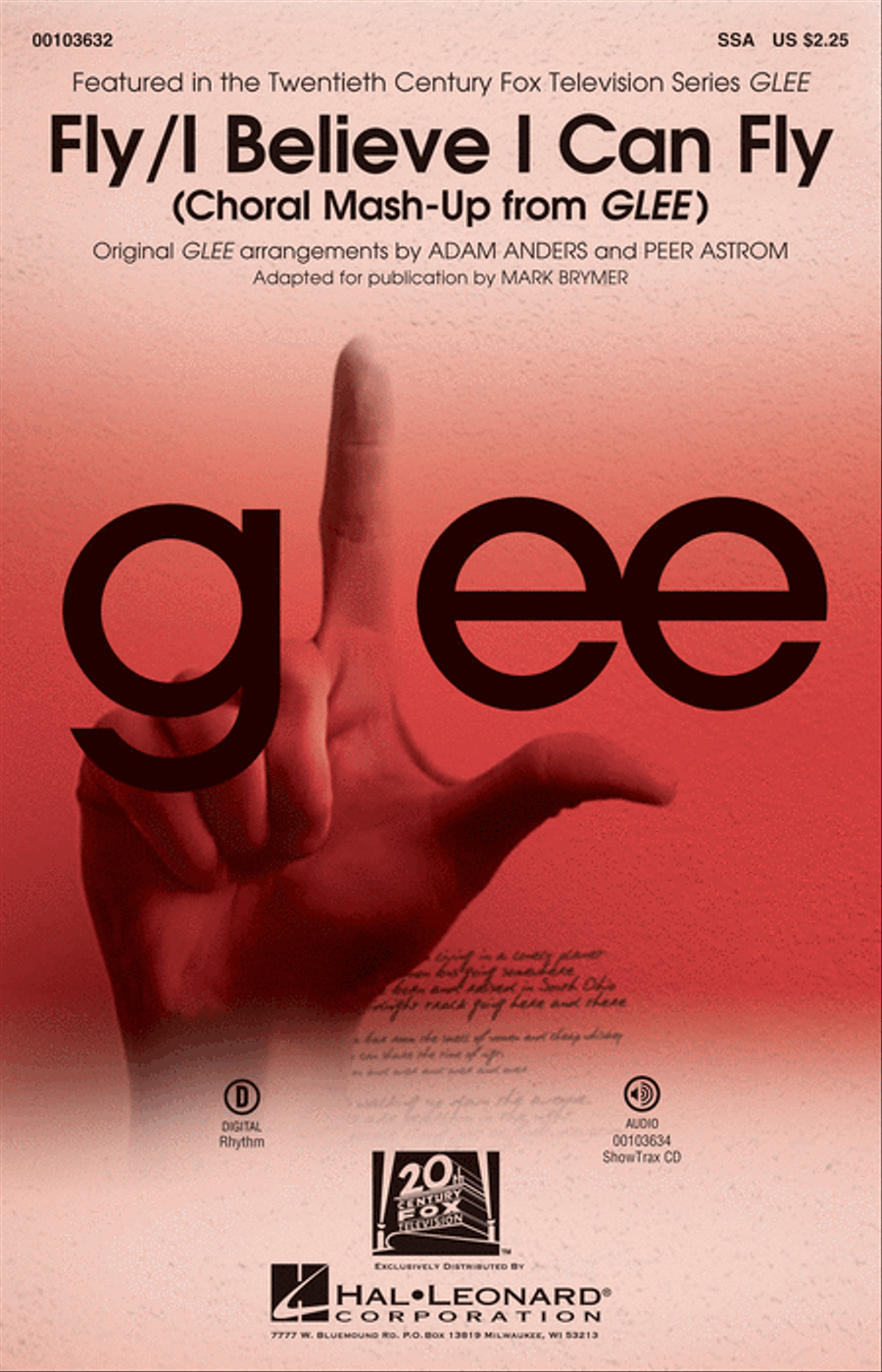 Fly/I Believe I Can Fly (Choral Mash-up from Glee) SSA scores gallery preview page 1
