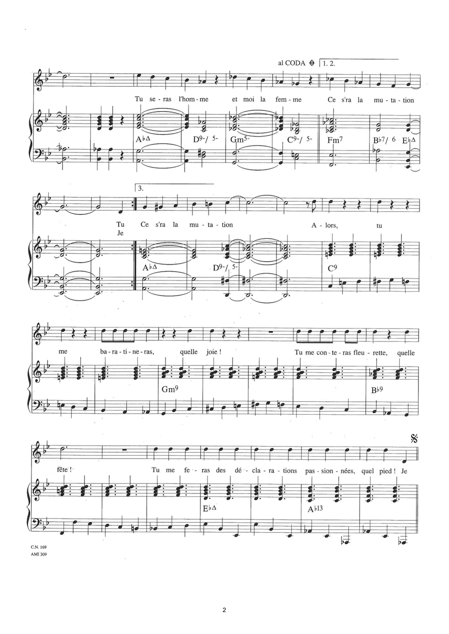 Mutation Mutation Piano, Vocal scores gallery preview page 2