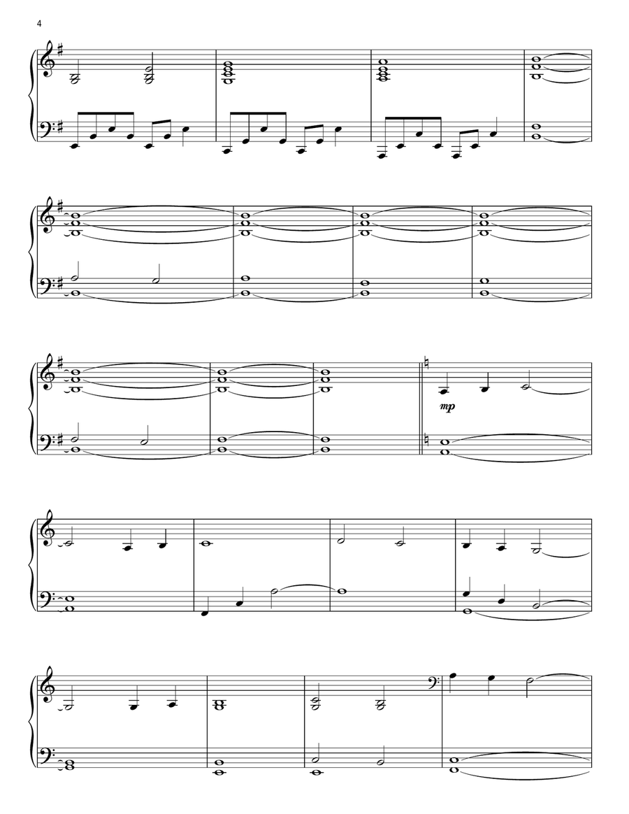 Woad To Ruin Woad To Ruin Piano Solo scores gallery preview page 4