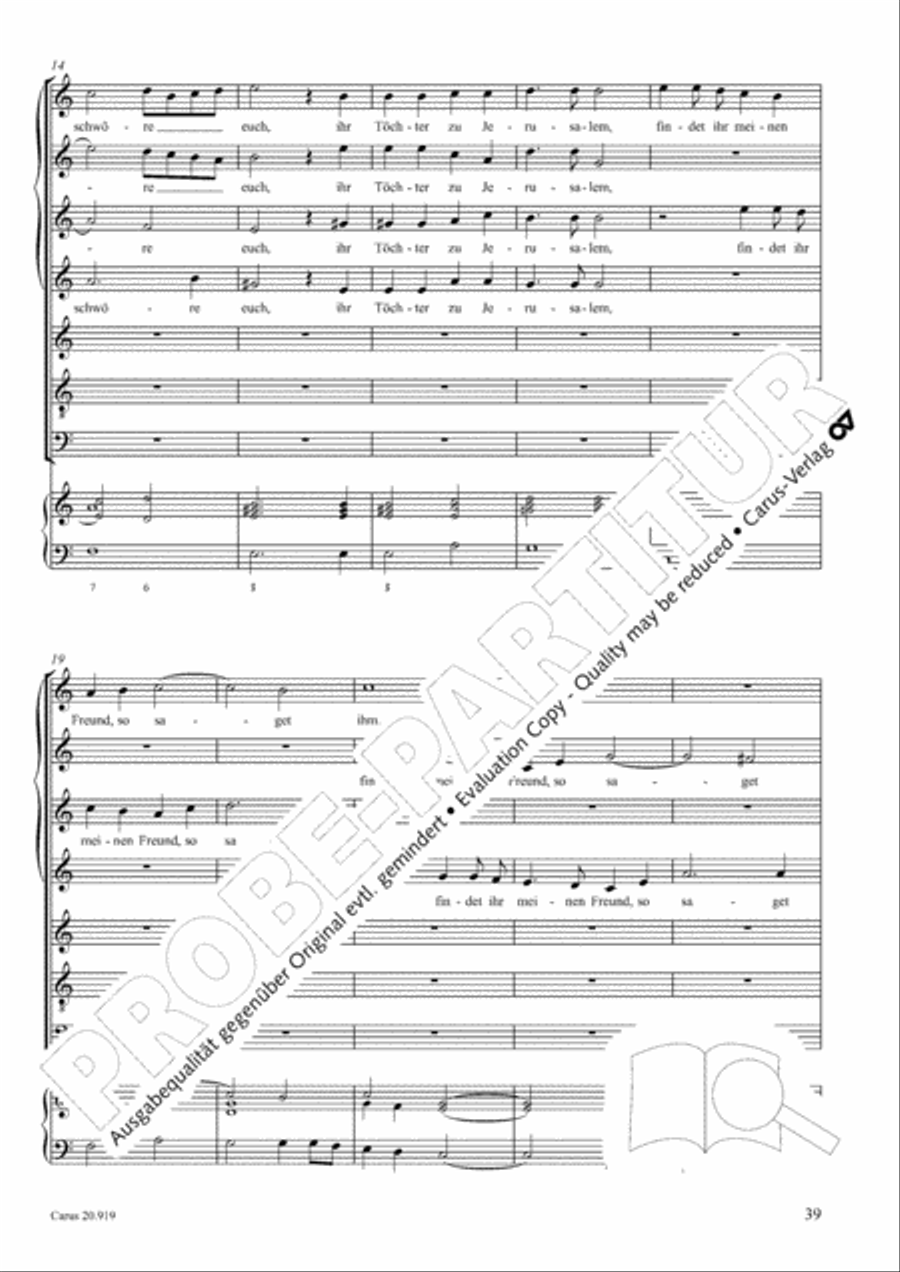 Opera varia I. Works with 1-7 parts (Complete edition, vol. 19) [Werke mit 1-7 obligaten Stimmen] Score scores gallery preview page 96