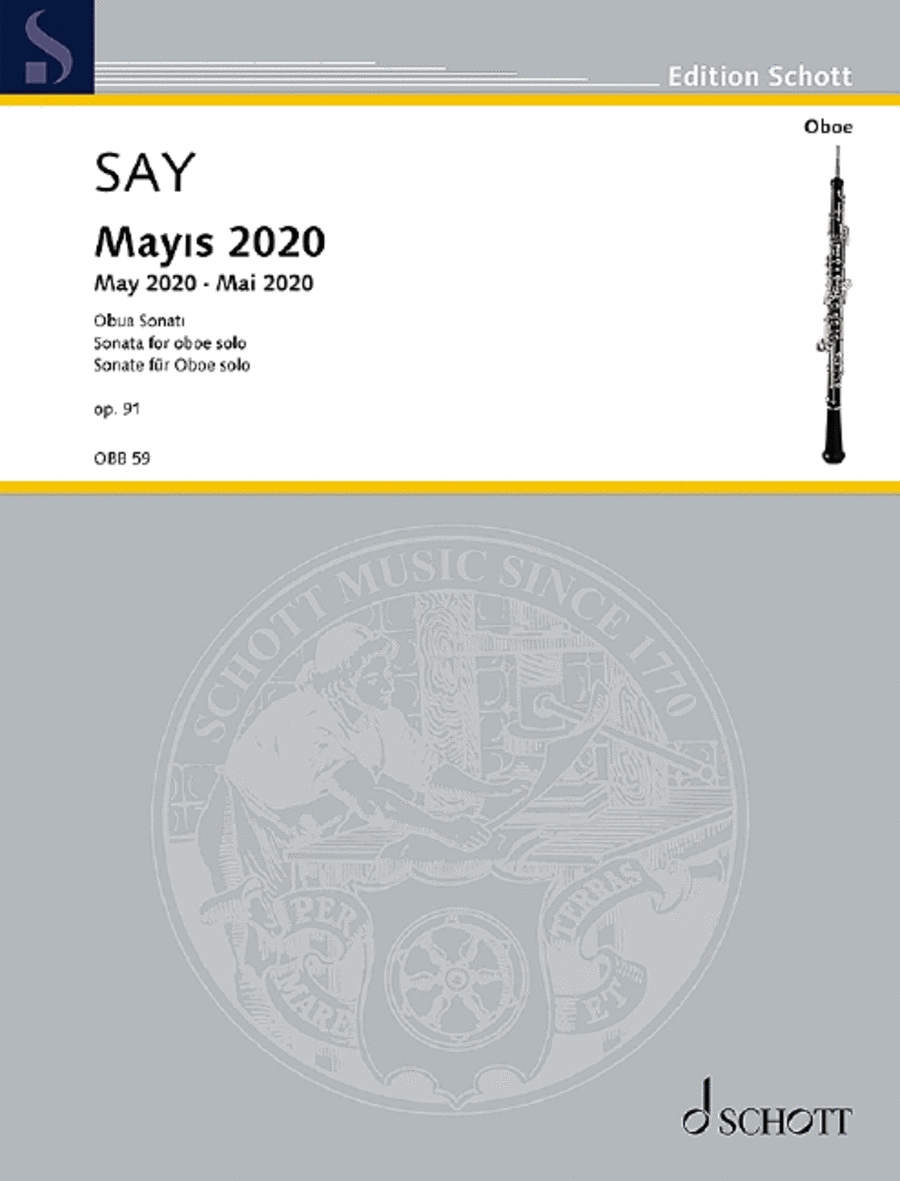 Mayıs 2020 Oboe Solo scores gallery preview page 1