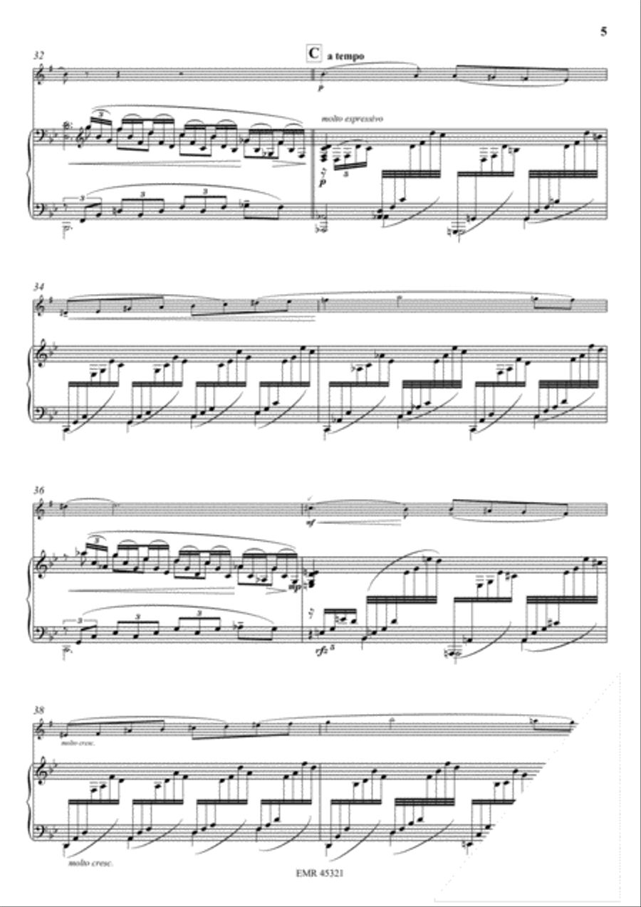 Konzert No. 1 g-moll Baritone Saxophone scores gallery preview page 6