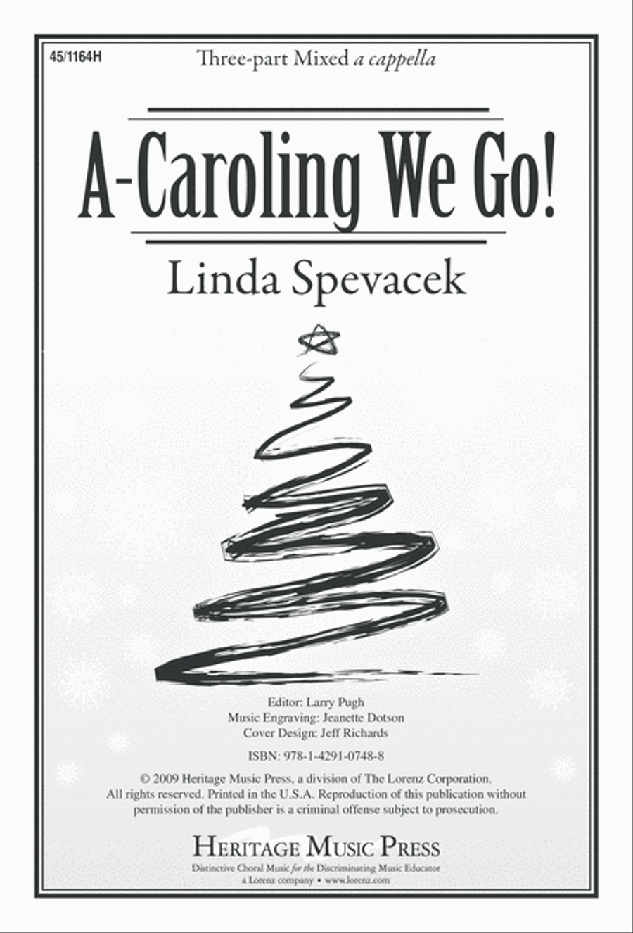 A-Caroling We Go! 3-Part scores gallery preview page 1