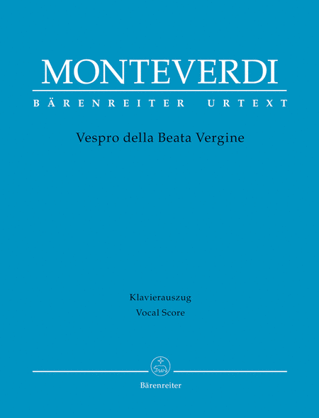 Claudio Monteverdi : Vespro Della Beata Vergine 