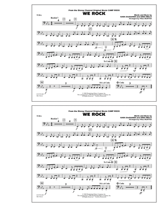 We Rock (from Disney's "Camp Rock") - Tuba