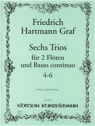Book cover for 6 trios, volume 2