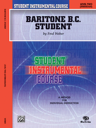 Book cover for Student Instrumental Course Baritone (B.C.) Student