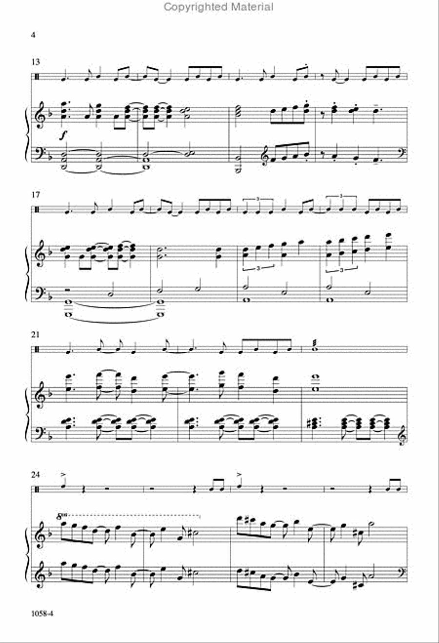 A Universal Dream - SSAA Octavo SSAA scores gallery preview page 3