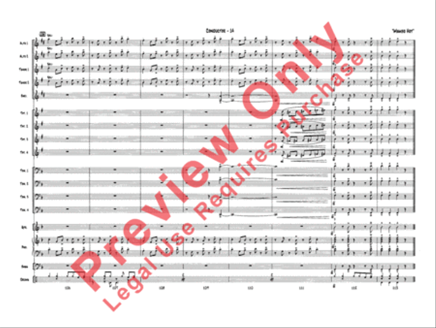 Mambo Hot Jazz Ensemble scores gallery preview page 16