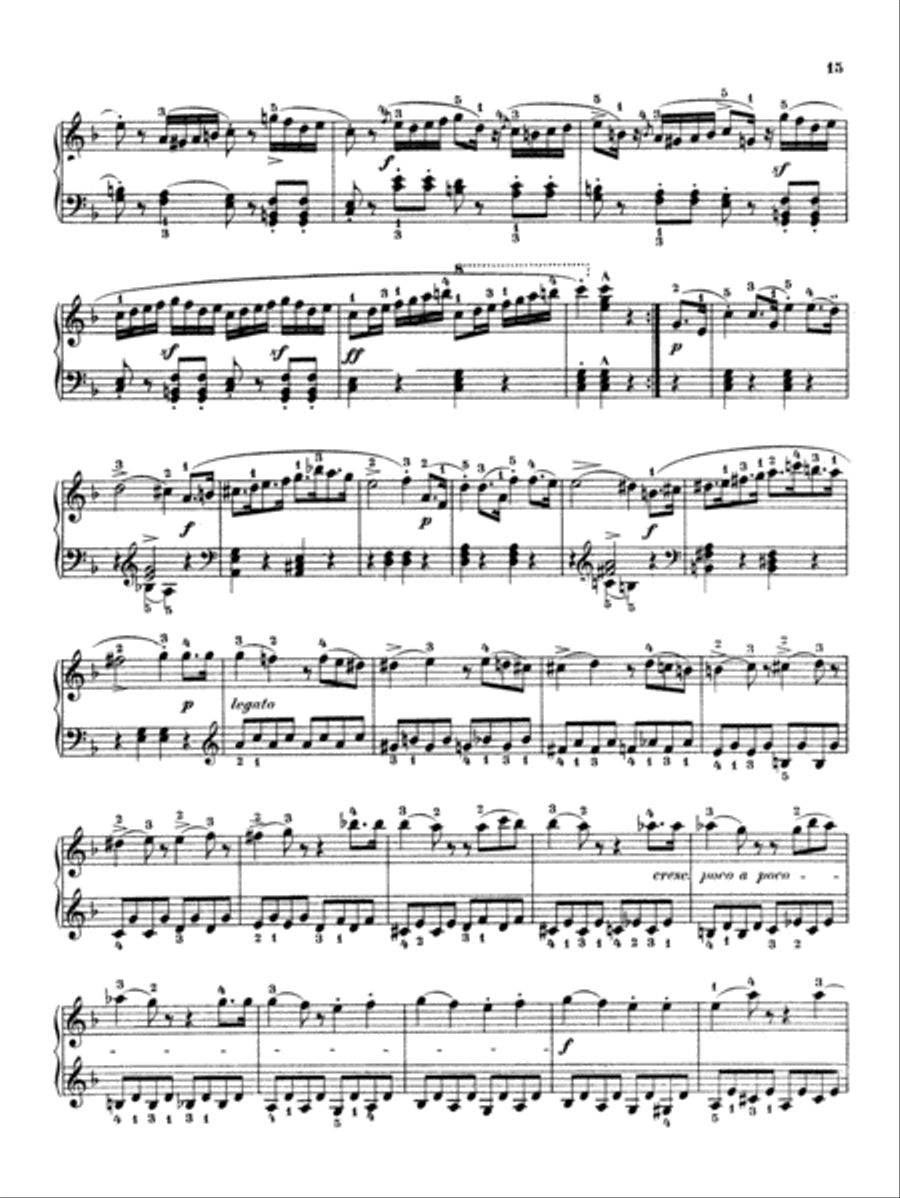 Cramer: Eleven Sontinas Piano Solo scores gallery preview page 2