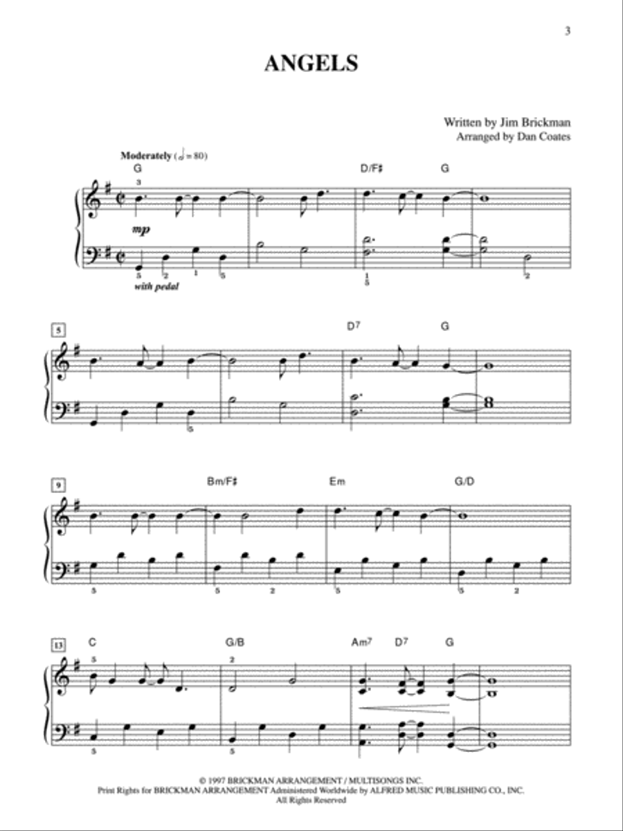 The Essential Jim Brickman Easy Piano scores gallery preview page 3