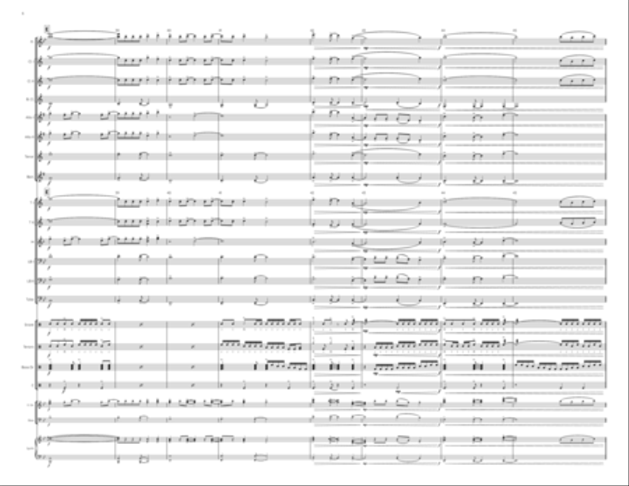 You Belong With Me Marching Band scores gallery preview page 6