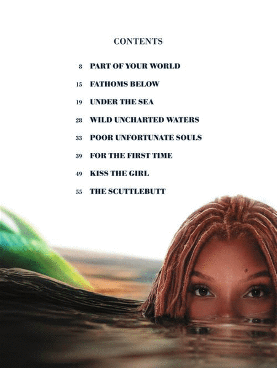 The Little Mermaid Easy Piano scores gallery preview page 4