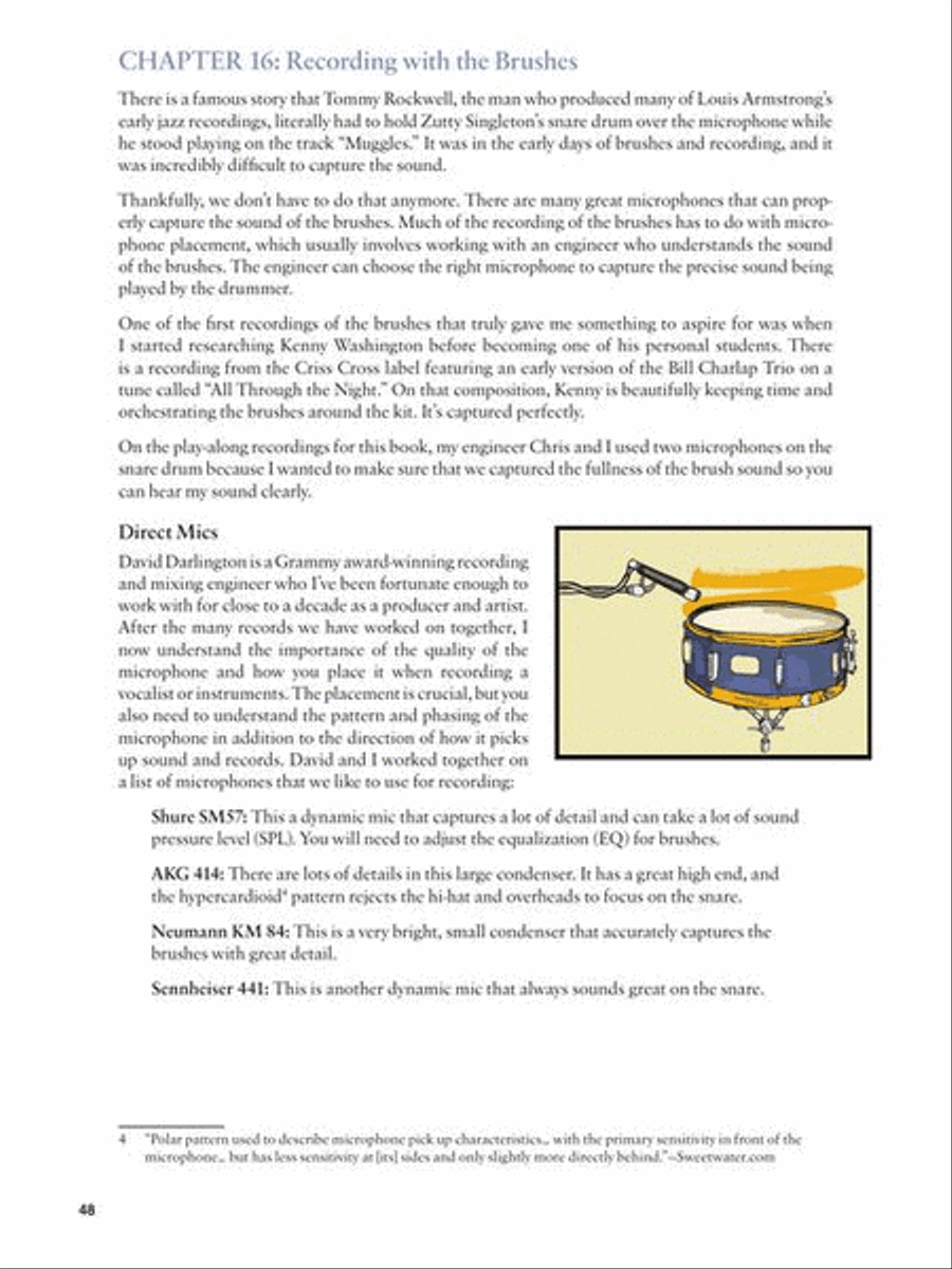 Jazz Brushes for the Modern Drummer Drums scores gallery preview page 8