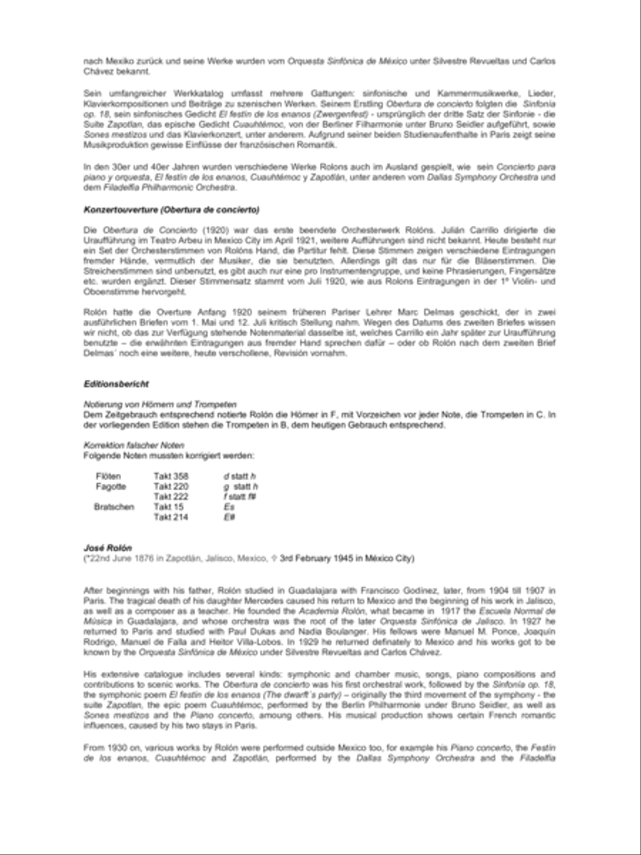 Obertura de Concierto Orchestra scores gallery preview page 3