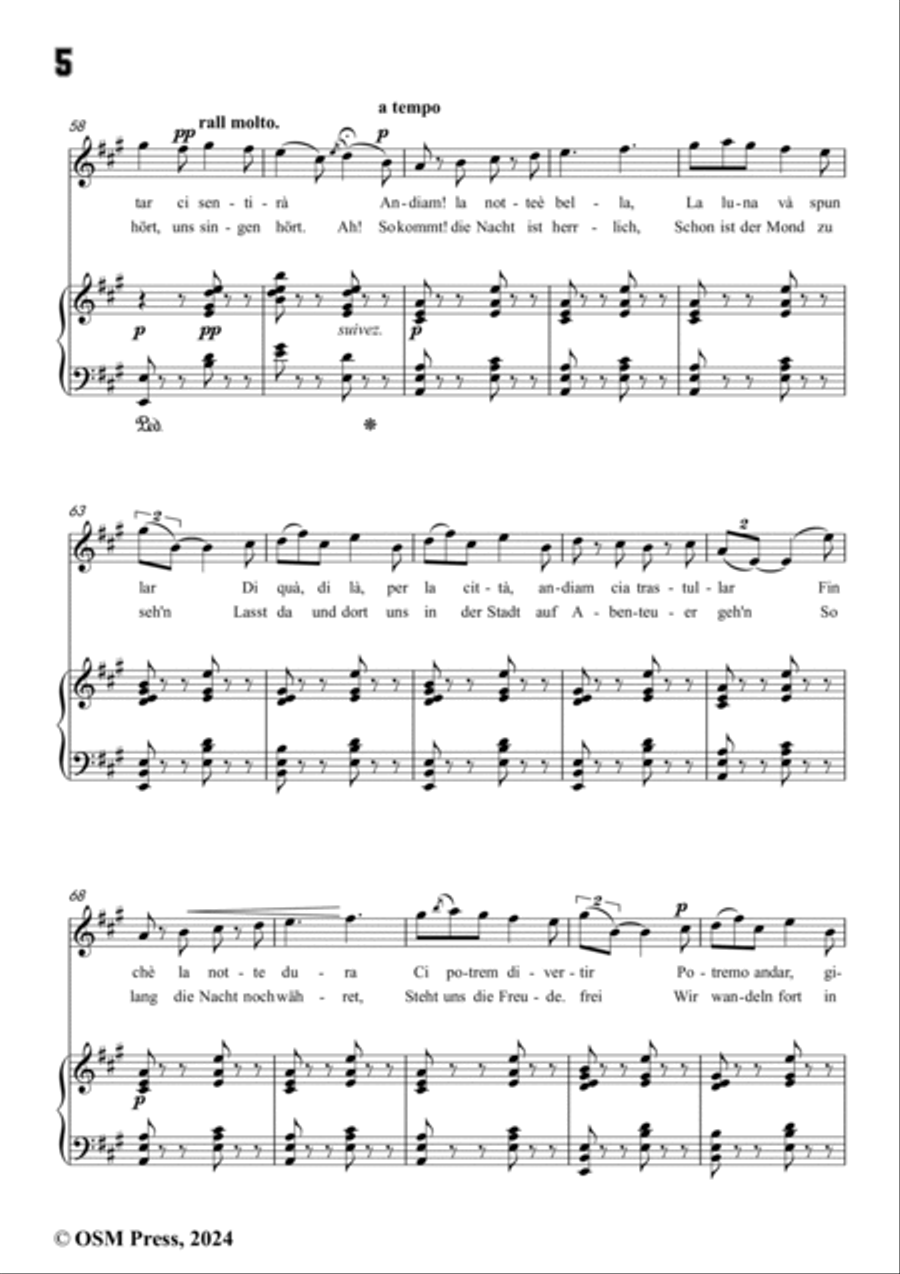 Paladilhe-Mandolinata( Souvenir de Rome),in A Major Voice scores gallery preview page 6