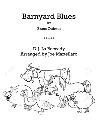 Book cover for Barnyard Blues