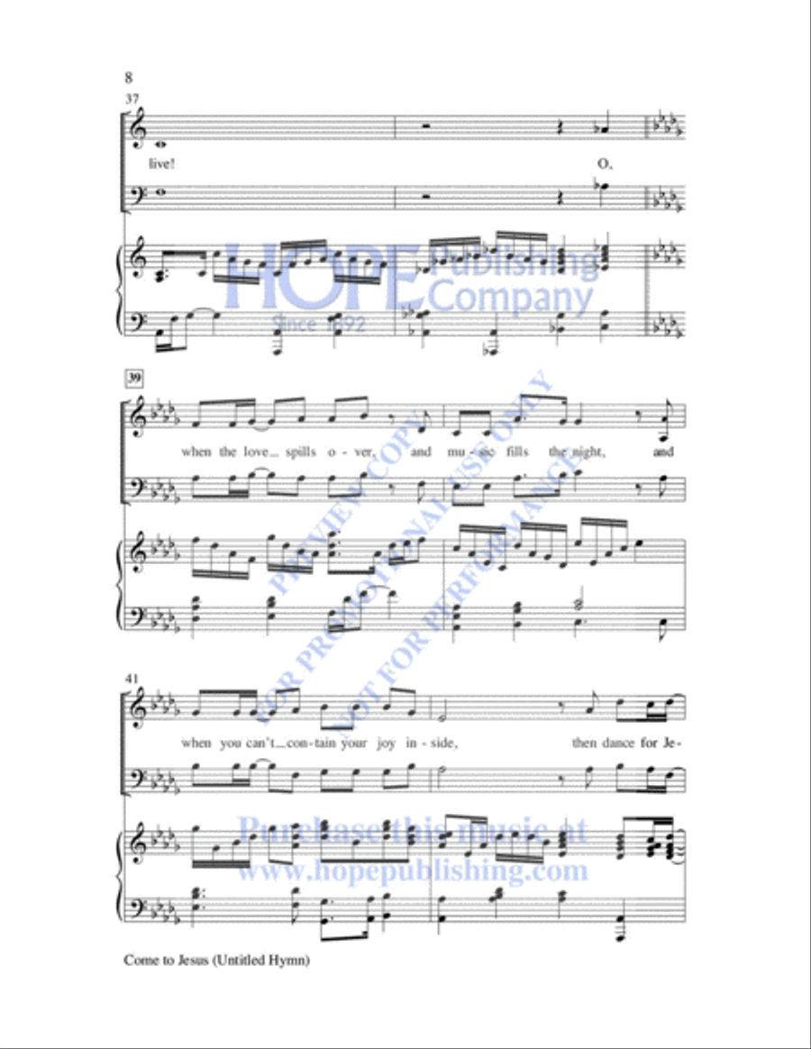 Essential Two-Part Chorals by Mark Hayes, Vol. 1 2-Part scores gallery preview page 13