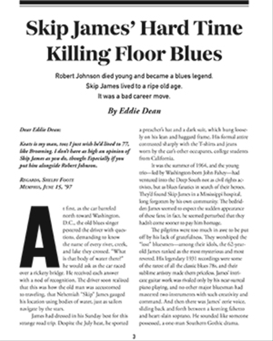 Blues and the Soul of Man Fingerpicking Guitar scores gallery preview page 2