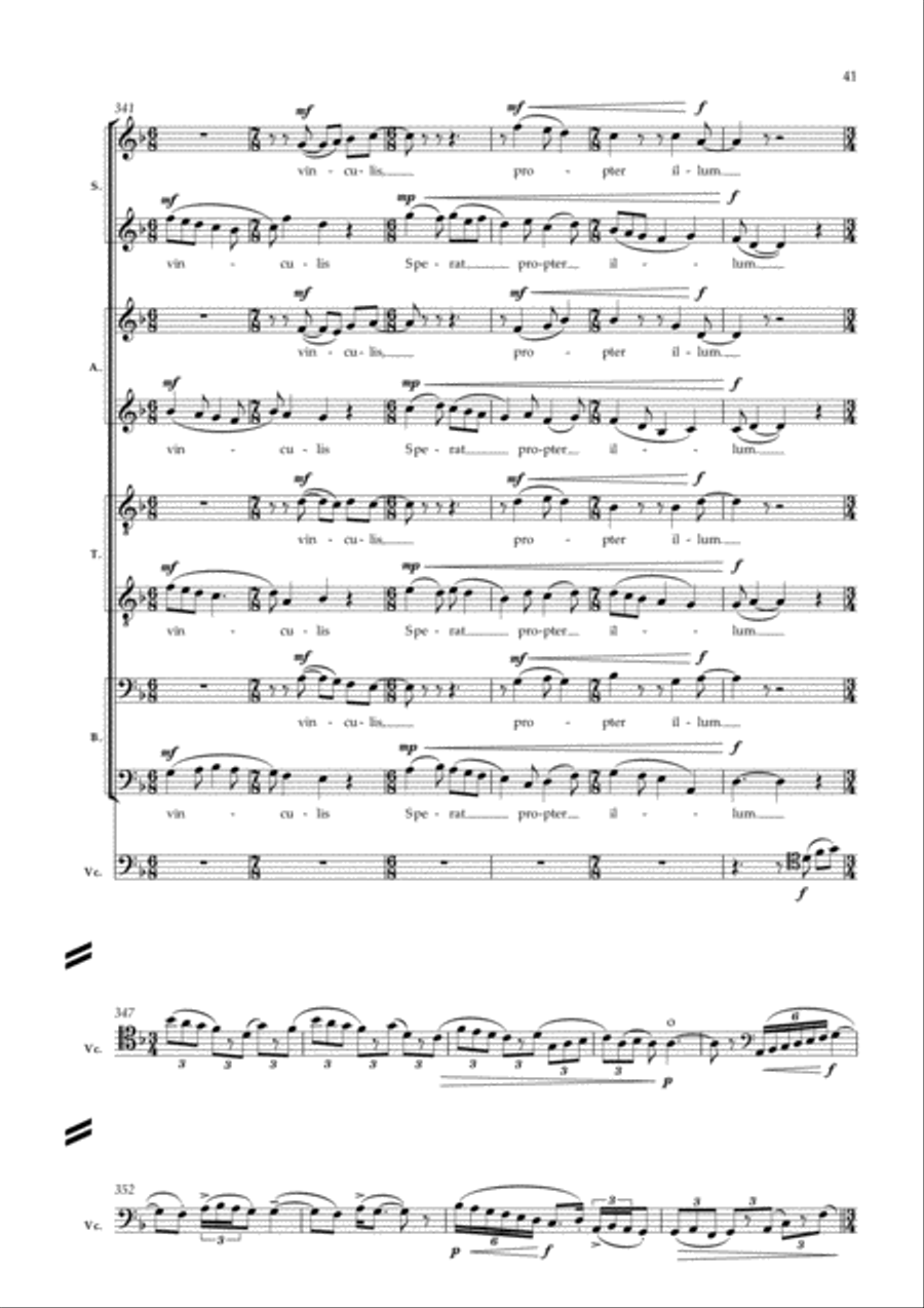 To the Field of Stars To the Field of Stars 4-Part scores gallery preview page 9