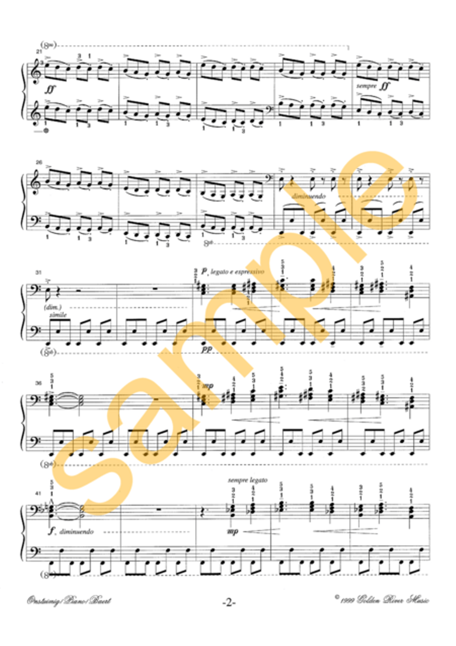 Affecten 7-12 for piano Piano Solo scores gallery preview page 3