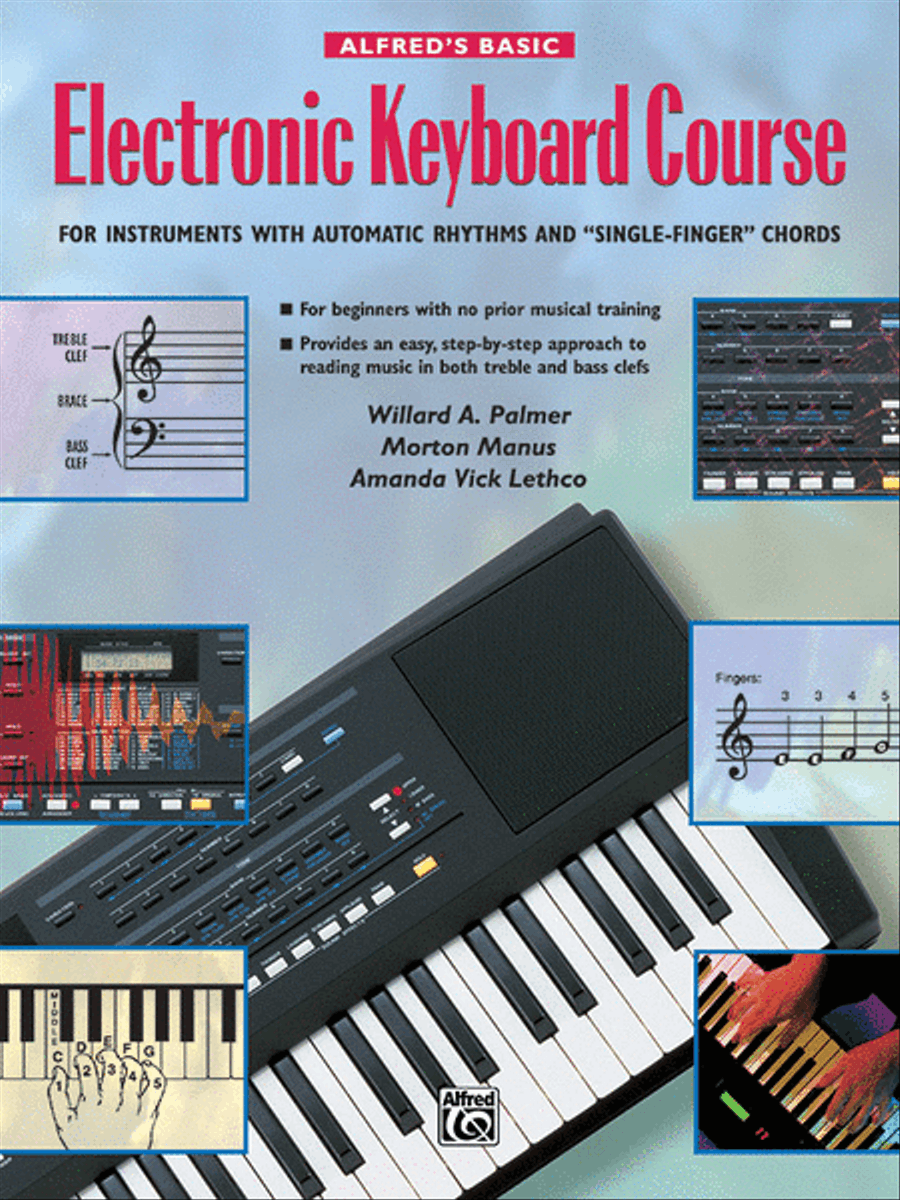 Alfred's Basic Electronic Keyboard Course Electronic Keyboard scores gallery preview page 1