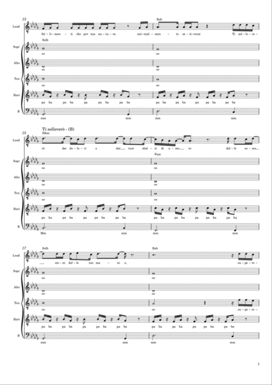 La Cura 4-Part scores gallery preview page 4