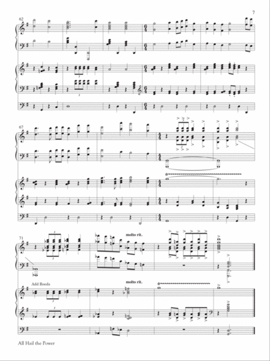 Festive Hymn Settings for Piano and Organ (2 books needed) Organ scores gallery preview page 8