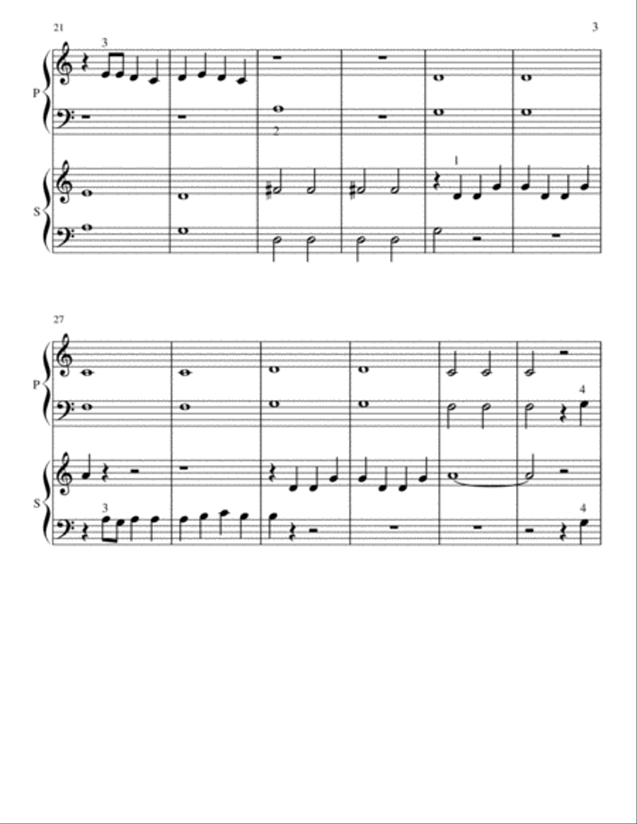 Let It Go (from Frozen) Easy Piano scores gallery preview page 3