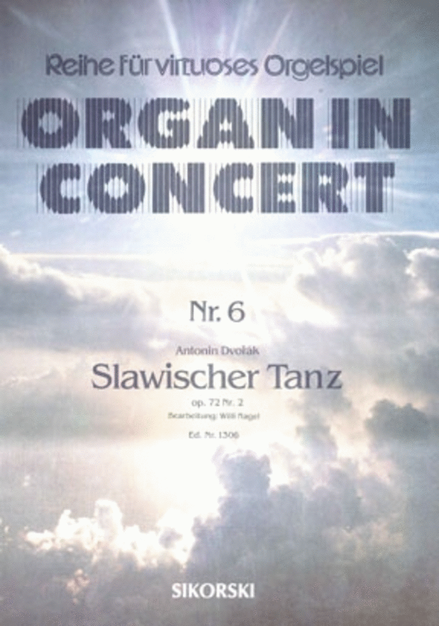 Slawischer Tanz Fur Elektronische Orgel Op. 72/2