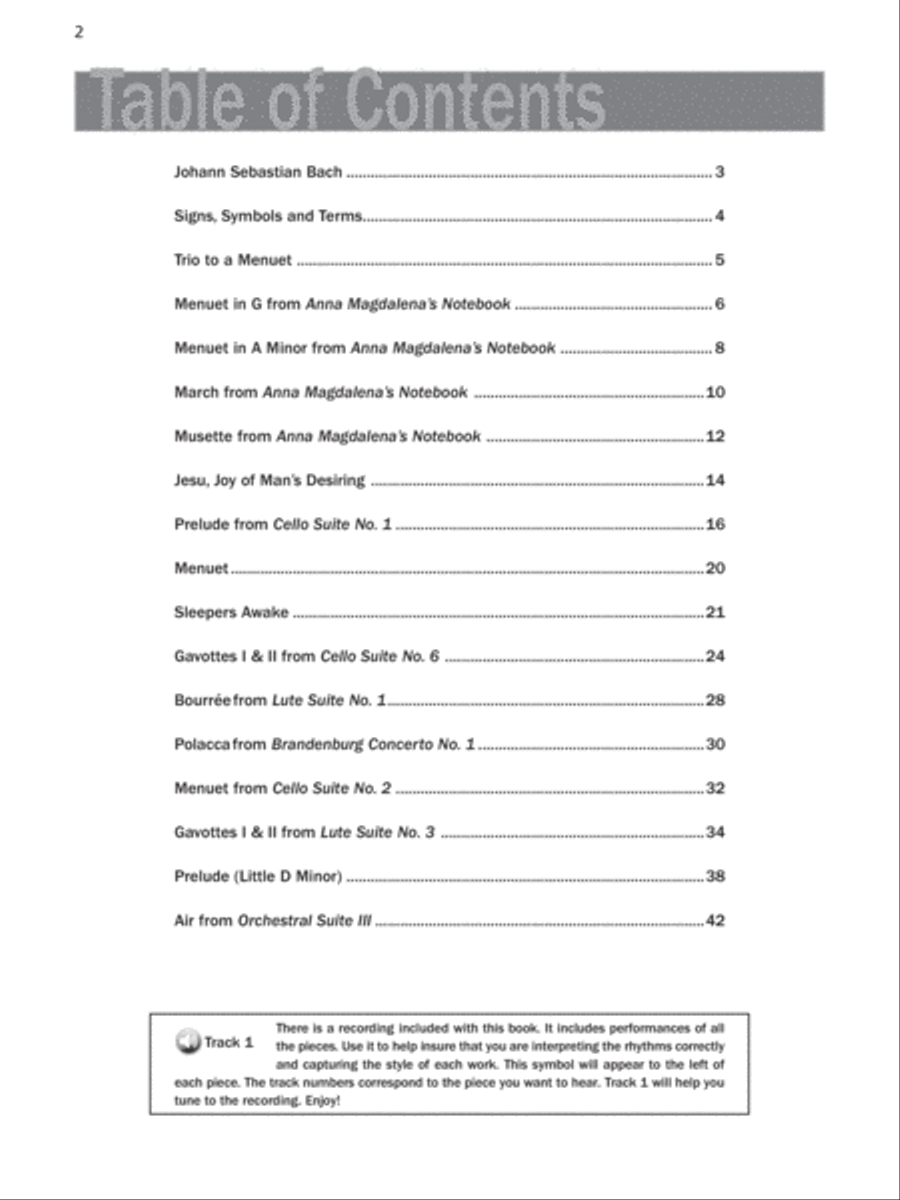 Basix Guitar TAB Classics -- J. S. Bach Classical Guitar scores gallery preview page 2