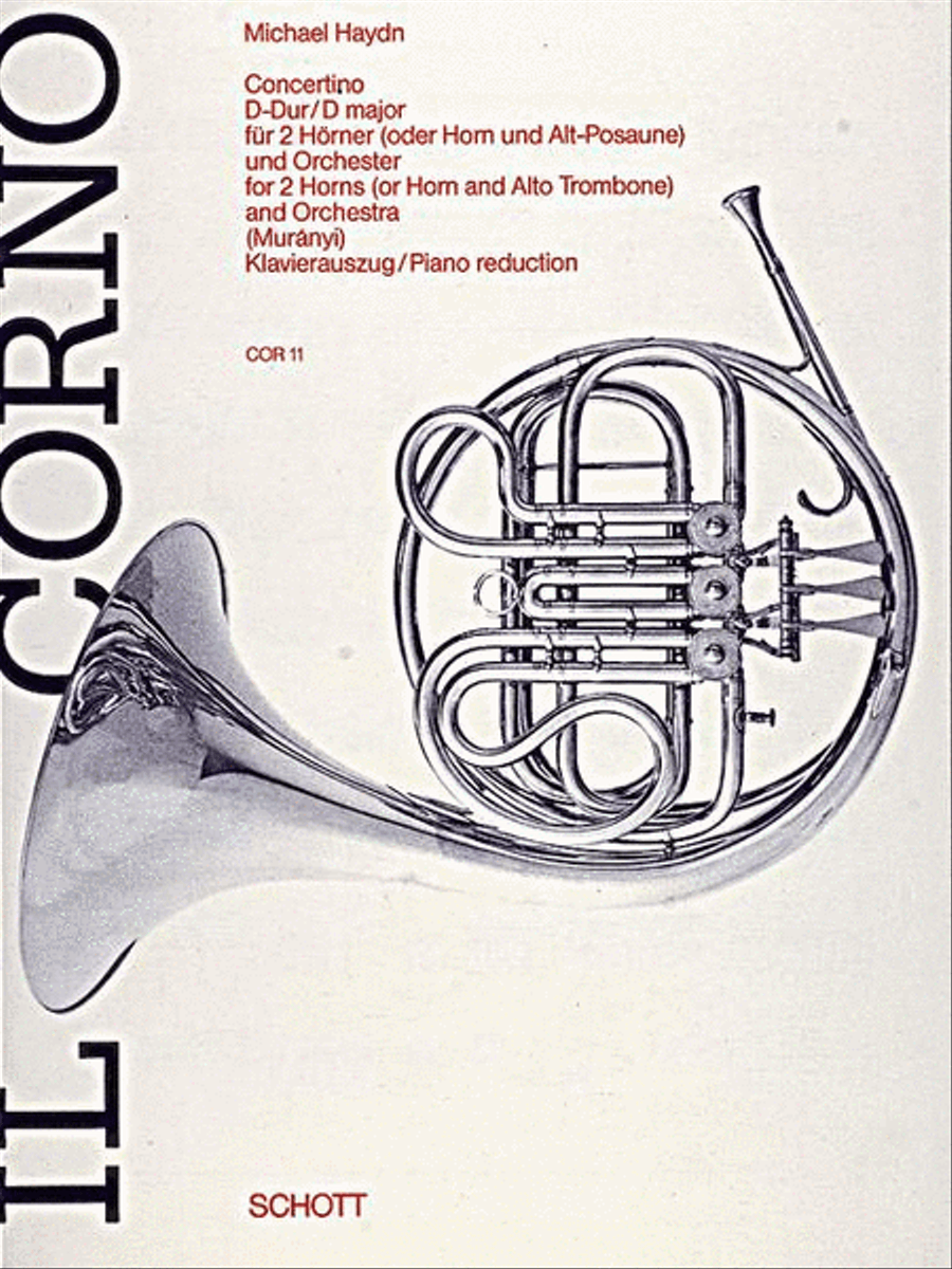 Concertino D Major Horn scores gallery preview page 1