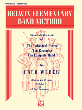 Book cover for Belwin Elementary Band Method