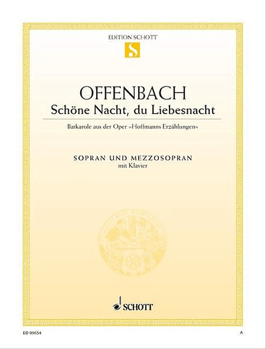 Schöne Nacht, du Liebesnacht Mezzo-Soprano Voice scores gallery preview page 1