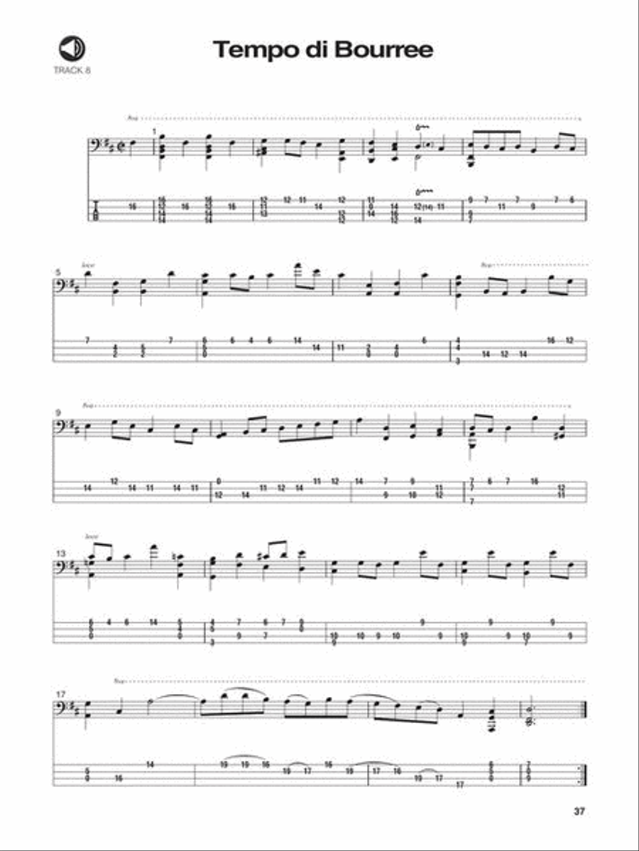 J.S. Bach for Electric Bass Acoustic Guitar scores gallery preview page 7