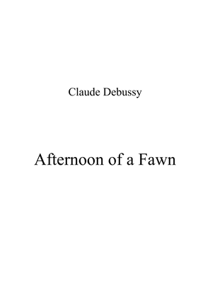 Book cover for Afternoon of a Fawn