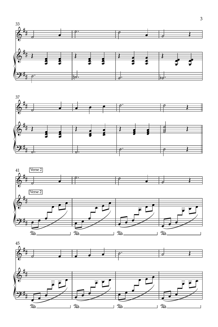 Edelweiss Edelweiss Violin Solo scores gallery preview page 3