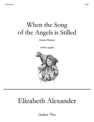 Book cover for When the Song of the Angels Is Stilled (SATB)