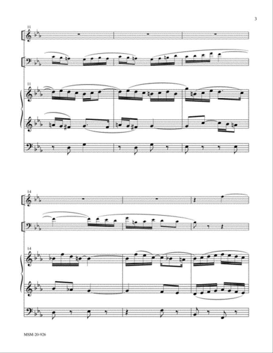 Adagio Adagio Oboe scores gallery preview page 3